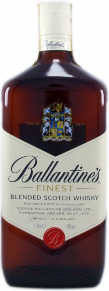 Виски Ballantine’s Finest 1.0 – Баллантайнс Файнест 1.0 л