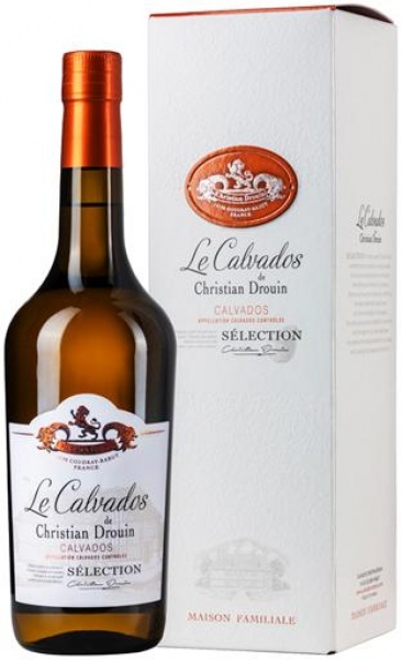 Кальвадос Christian Drouin Calvados Selection 0.7 – Кристиан Друэн Кальвадос Селексион 0.7 л
