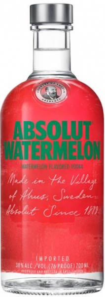 Водка Absolut Watermelon 0.7 – Абсолют со вкусом арбуза 0.7 л