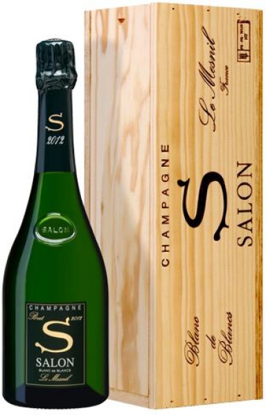 Шампанское Salon Сhampagne Le Mesnil Blanc de Blancs 2012 0.75 gift pack – Шампанское Салон Ле Менсиль Блан де Блан 2012 0.75 л в подарочной упаковке