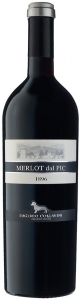 Вино Eugenio Collavini Merlot dal Pic 2016 0.75 л – Еудженио Коллавини Мерло даль Пик 2016 0.75 л