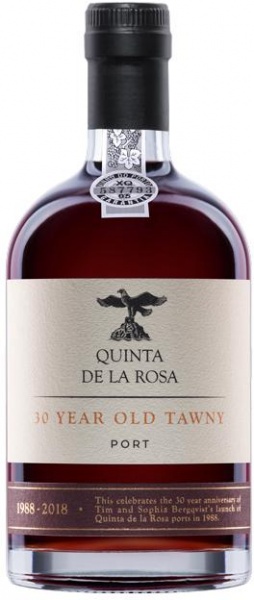 Портвейн Quinta de la Rosa 30 Year Old Tawny 0.5 gift box – Кинта де ла Роза Тауни 30 лет 0.5 л в подарочной упаковке