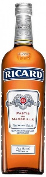Ликер ”Ricard” Anise 0.7 – Аперитив анисовый Рикар 0.7 л