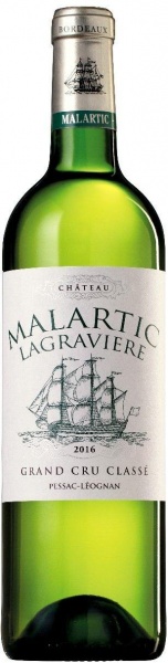 Château Malartic-Lagravière AOC Pessac-Léognan Grand Cru Classe 2016 Blanc – Шато Малартик-Лагравьер Пессак-Леоньян Гран Крю Классе