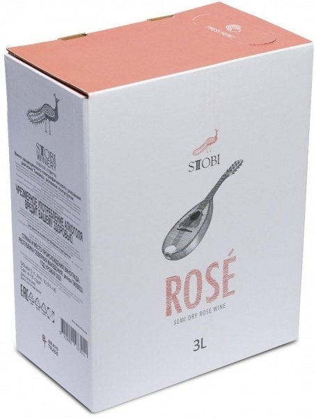 Stobi Rose Bag-In-Box 3l – Стоби Розе