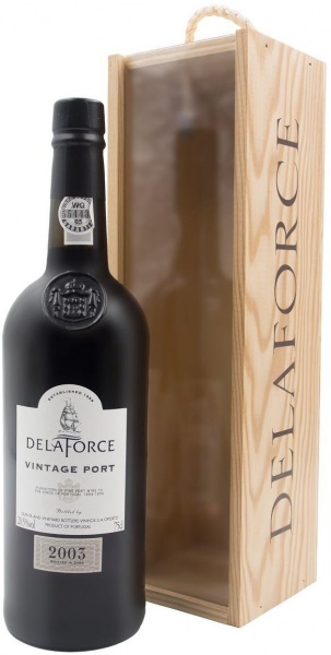 Delaforce Vintage Port 2003 – Делафорс Винтаж Порт 2003 ПУ