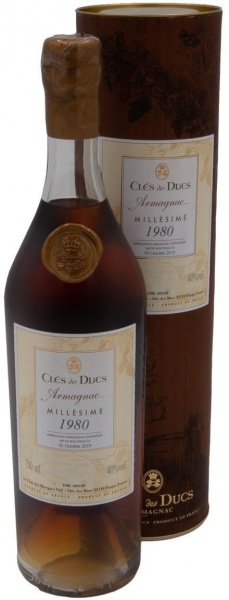 Armagnac Cles des Ducs Millesime 1980 – Кле де Дюк Миллезим 1980