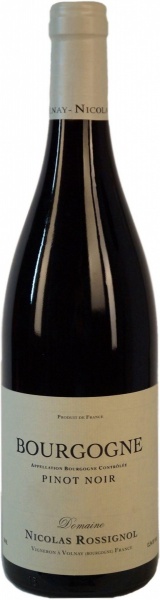 Domaine Nicolas Rossignol Bourgogne Pinot Noir – Домен Николя Россиньоль Бургонь Пино Нуар