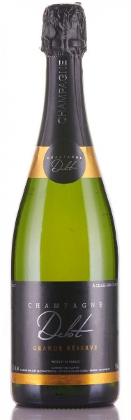 Champagne Delot Blanc De Noirs Grande Reserve Brut – Шампань Дело Блан де Нуар Гран Резерв Брют