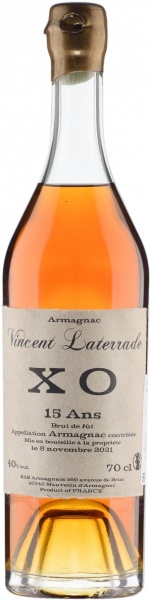 Fitte Et Laterrade, Armagnac X.O. 15 Ans – Фитт э Латеррад, Арманьяк X.O. (15 лет)