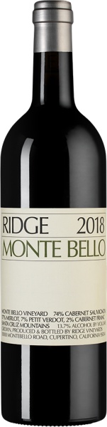 Monte Bello – Монте Белло, Ридж Виньярдс
