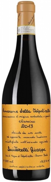 Amarone della Valpolicella Classico – Амароне делла Вальполичелла Классико, Джузеппе Квинтарелли