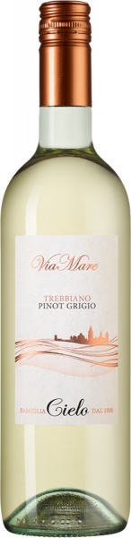 Trebbiano - Pinot Grigio – Виамаре Треббьяно Пино Гриджо, Чело