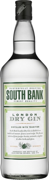 South Bank London Dry Gin – Саут Бэнк Лондон Драй Джин, Берлингтон Дринкс Кампани