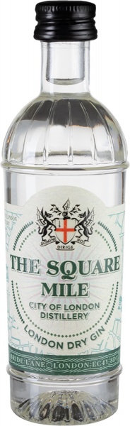Square Mile London Dry Gin – Сквер Майл Лондон Драй Джин, Сити оф Лондон
