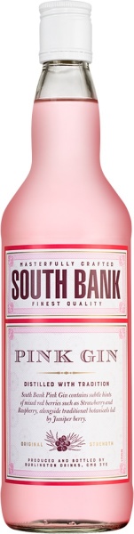 South Bank Pink Gin – Саут Бэнк Пинк Джин, Берлингтон Дринкс Кампани