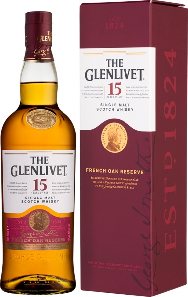 The Glenlivet Aged 15 Years – Гленливет 15 Лет, Гленливет