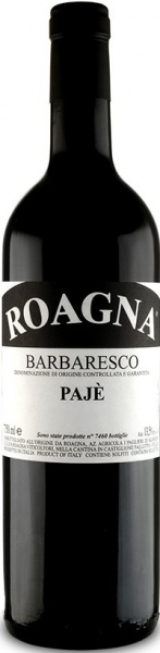 Roagna Barbaresco Paje – Барбареско Пайе
