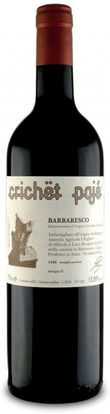 Roagna Barbaresco Crichet Paje в подарочной упаковке – Барбареско Крикет Пайе