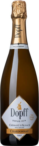 Dopff au Moulin Cremant d’Alsace Brut Nature Chardonnay Sans Soufre Ajoute – Допфф о Мулен Креман Д’Альзас Брют Натюр Шардоне Сан Суфр Ажут