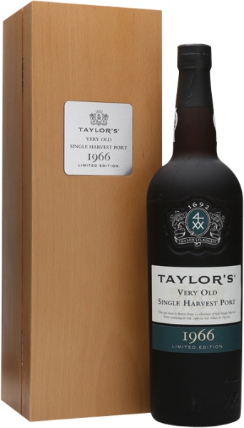 Taylor’s Very Old Single Harvest Port в деревянной подарочной упаковке – Тэйлор’C Вери Олд Сингл Харвест Порт