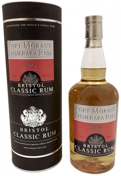 Bristol Classic Rum Port Morant Demerara Rum в подарочной упаковке – Порт Морант Демерара Ром