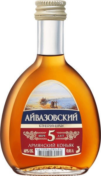 Aivazovsky Armenian Brandy 5 Y.O. – Айвазовский 5 Лет