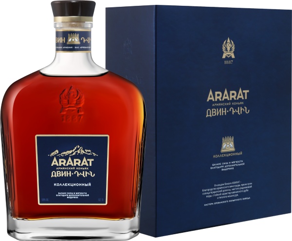 Ararat Dvin Collection Reserve 10 y.o. (gift box) – Арарат Двин Коллекционный 10 Лет В Подарочной Упаковке