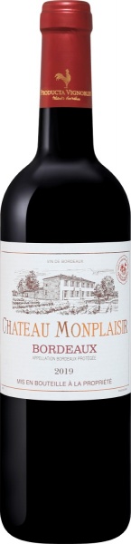 Chateau Monplaisir Bordeaux AOC – Шато Монплезир Бордо Aoc