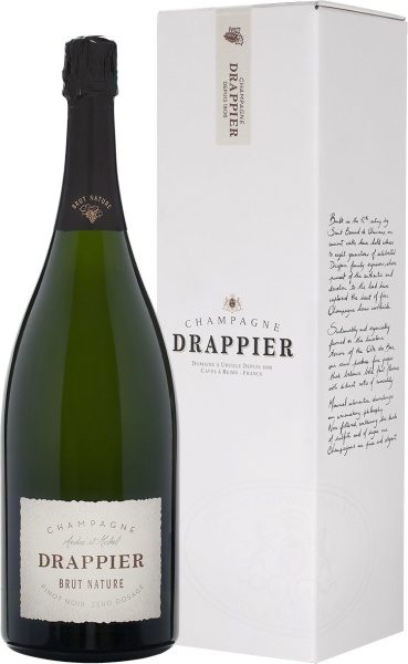 Drappier Brut Nature Zero Dosage Champagne AOP (gift box) – Драпье Брют Натюр Зеро Дозаж Шампань Aop В Подарочной Упаковке