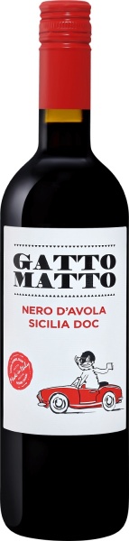 Gatto Matto Nero d’Avola Sicilia DOC Villa Degli Olmi – Гатто Матто Неро Д’Авола Сицилия Doc Вилла Дельи Олми