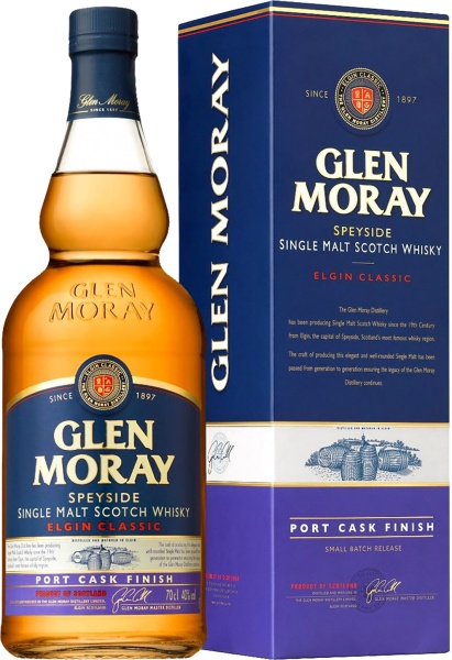 Glen Moray Elgin Classic Port Cask Finish, п.у. – Глен Морей Элгин Классик Порт Каск Финиш