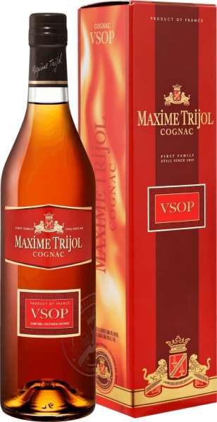 Maxime Trijol Cognac VSOP (gift box) – Максим Трижоль Коньяк Vsop В Подарочной Упаковке