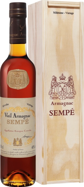 Sempe Vieil Vintage 1970 Armagnac AOC (gift box) – Семпэ Вьей Винтаж 1970 Арманьяк Aoc В Подарочной Упаковке