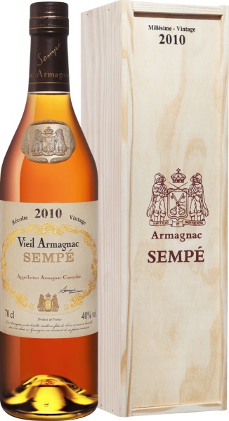 Sempe Vieil Vintage 2010 Armagnac AOC (gift box) – Семпэ Вьей Винтаж 2010 Арманьяк Aoc В Подарочной Упаковке