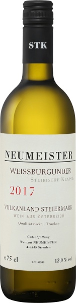 Weissburgunder Vulkanland Steiermark DAC Neumeister – Вайсбургундер Вулканланд Штайермарк Dac Ноймейстер