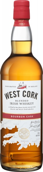 West Cork Bourbon Cask Blended Irish Whiskey – Вест Корк Бурбон Каск Купажированный Виски