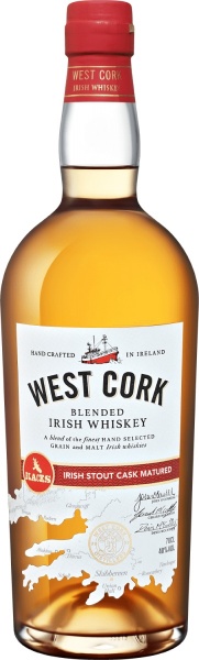 West Cork Irish Stout Cask Matured Blended Irish Whiskey – Вест Корк Айриш Стаут Каск Мэйчурд Купажированный Виски