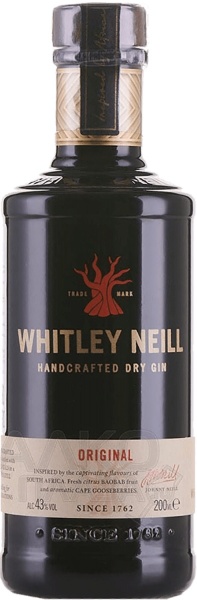 Whitley Neill Original Handcrafted Dry Gin – Уитли Нейлл Ориджинал Крафтовый Сухой Джин