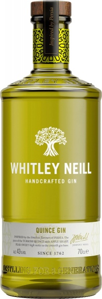 Whitley Neill Quince Handcrafted Dry Gin – Уитли Нейлл Айва Крафтовый Сухой Джин