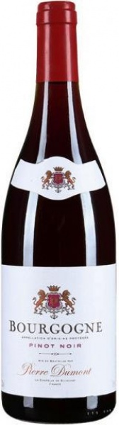 Bourgogne Pinot Noir AOC. P. Dumont – Бургонь Пино Нуар. Пьер Дюмон