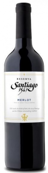 Merlot Santiago 1541 Reserva – Сантьяго 1541 Резерва. Мерло