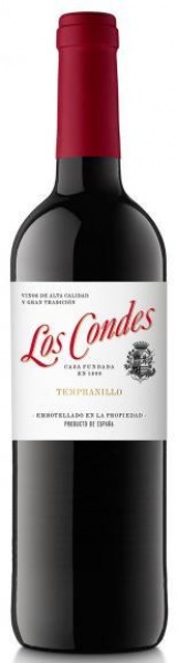 Tempranillo Oak Aged Los Condes Catalunya DO – Каталунья. Лос Кондес. Темпранильо Оук Эйджед