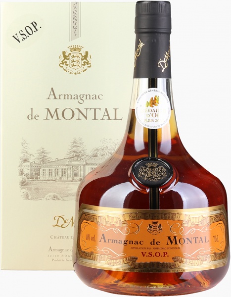 Armagnac de Montal Bas Armagnac VSOP, п.у. – Арманьяк де Монталь Ба Арманьяк ВСОП