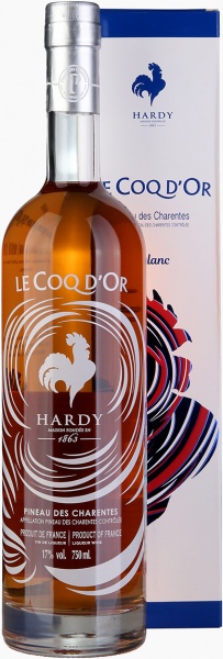 Hardy Pineau des Charantes Le Coq D’Or Blanc in gift box – Арди Пино де Шарант Ле Кок д’Ор Блан в п.у.