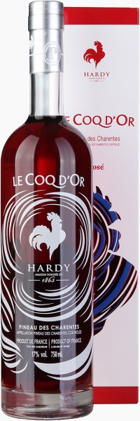 Hardy Pineau des Charantes Le Coq D’Or Rosé in gift box – Арди Пино де Шарант Ле Кок д’Ор Розе в п.у.