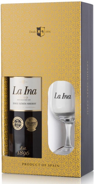 La Ina Fino Dry In Gift Box Jerez Do – Херес Ла Ина Фино в п/к