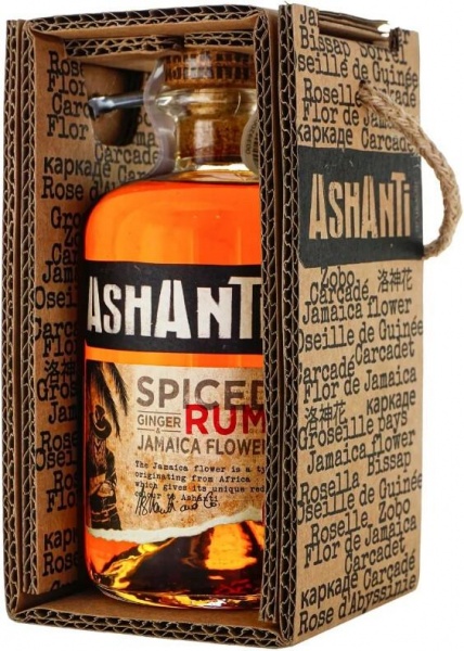 Ashanti Spiced Red Spirit Drink In G B – Ром Ашанти Спайсд Рэд в п/к