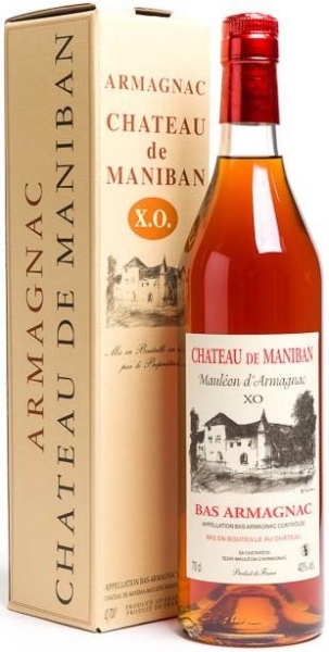 Bas Armagnac Chateau De Maniban Xo Gift Box – Баз-Арманьяк. Шато де Манибан X.O в п/к