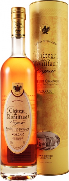 P Champagne Aoc Chateau De Montifaud Vsop Inb Gift Box – Пти Шампань Шато де Монтифо V.S.O.P. в п/к